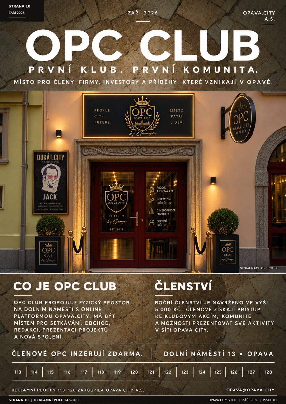 OPC Club: první klub, první komunita