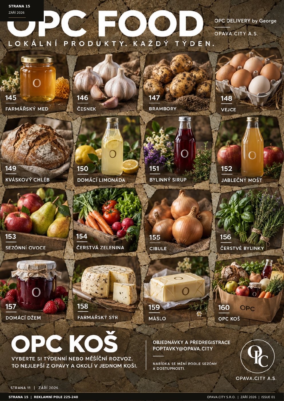 OPC Food: lokální produkty každý týden